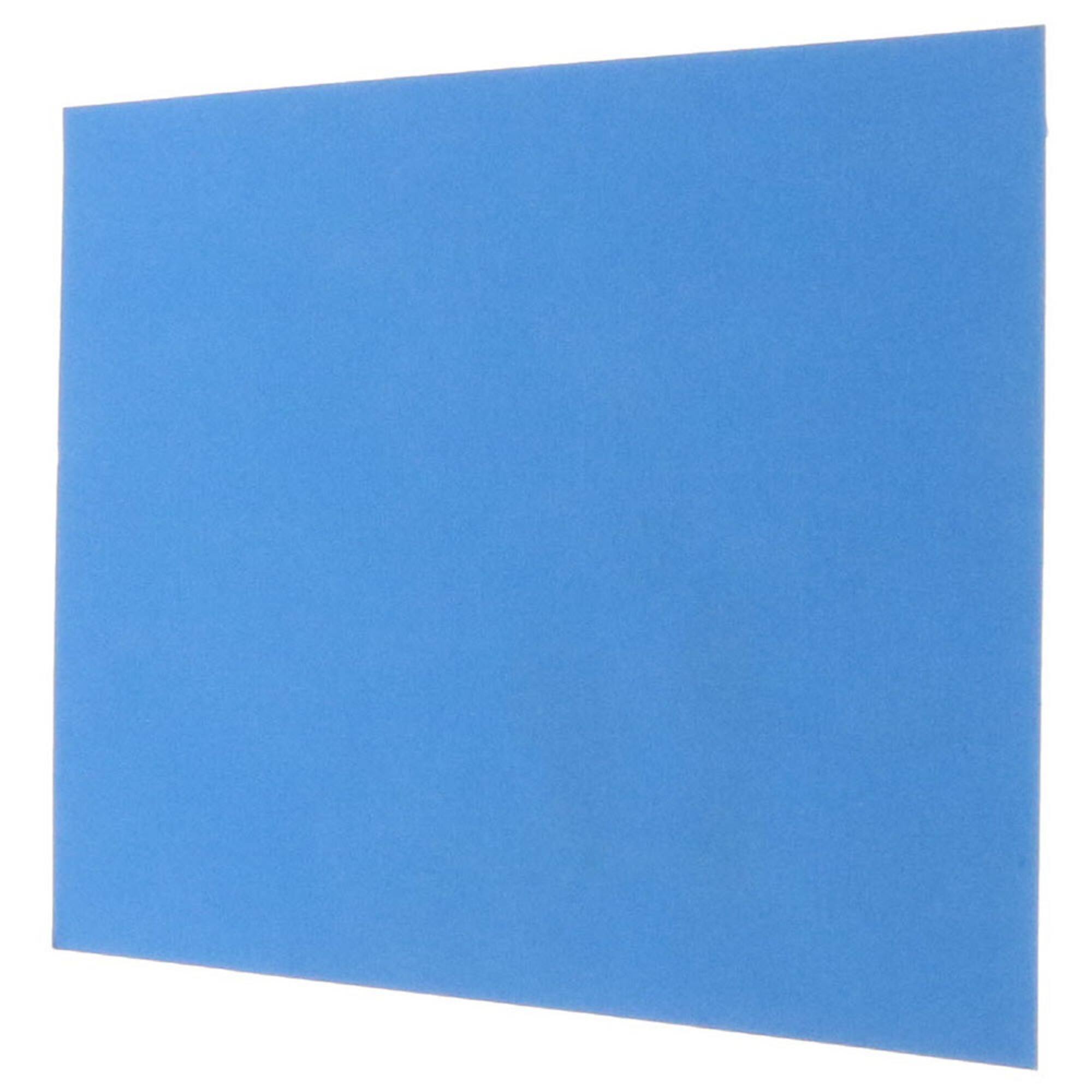 JAM Paper Blue Linen 4.62" x 6.25" 80lb. Blank Flat Note Cards, 500ct.